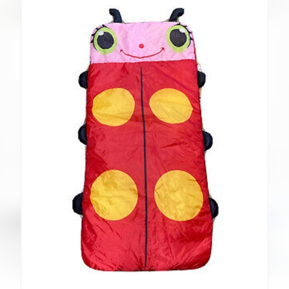 STUNNING MELISSA & DOUG LADBUG ALLIGATOR SLEEPING BAGS - Picture 2 of 14